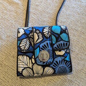 Vera Bradley Blue Mini Crossbody bag